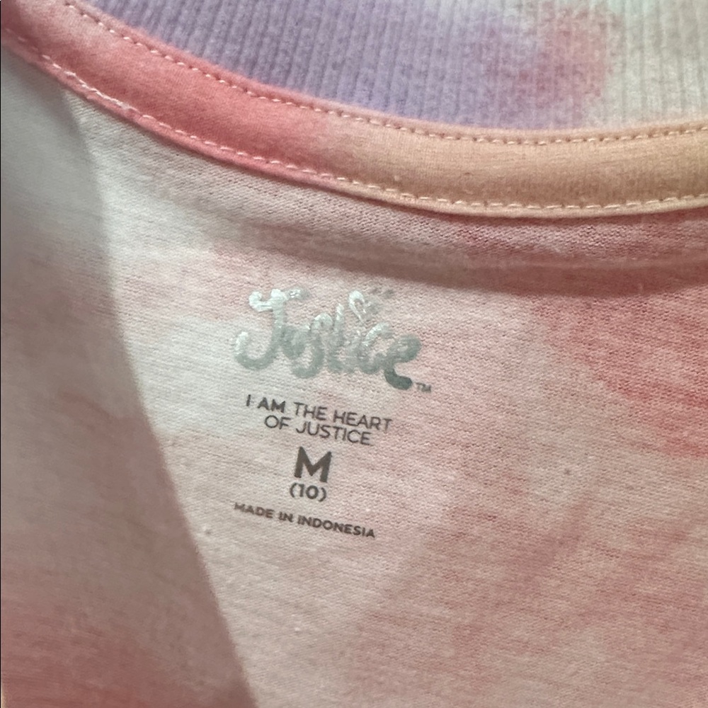 Justice Girls EDF Tee Size M - Picture 8 of 9